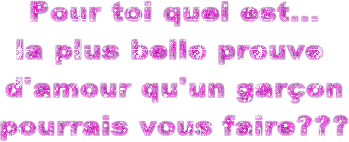 je taime et  perssone  ne menpecheras de taime