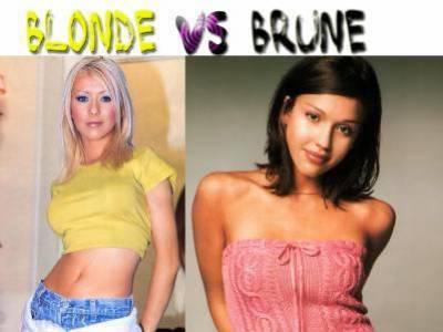 moi je sui brune